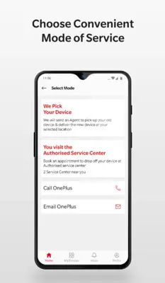 OnePlus Care android App screenshot 4